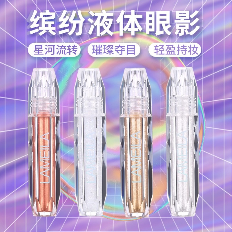 Phấn Mắt Dạng Lỏng 4 Màu Sắc Long Lanh Quyến Rũ