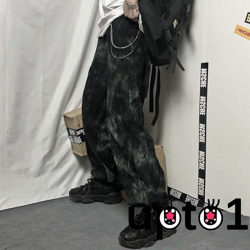 Quần dài màu loang thời trang phối dây xích có túi thích hợp đi mua sắm/ hàng ngày dành cho nữ | BigBuy360 - bigbuy360.vn