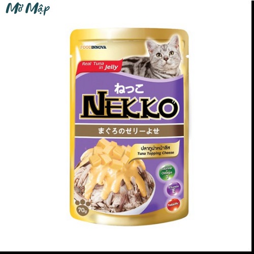 Pate Cho Mèo – PATE NEKKO - Pate Hỗ Trợ Mượt Lông Cho Mèo – Xuất Xứ Thái Lan - MỜ MẬP PETSHOP