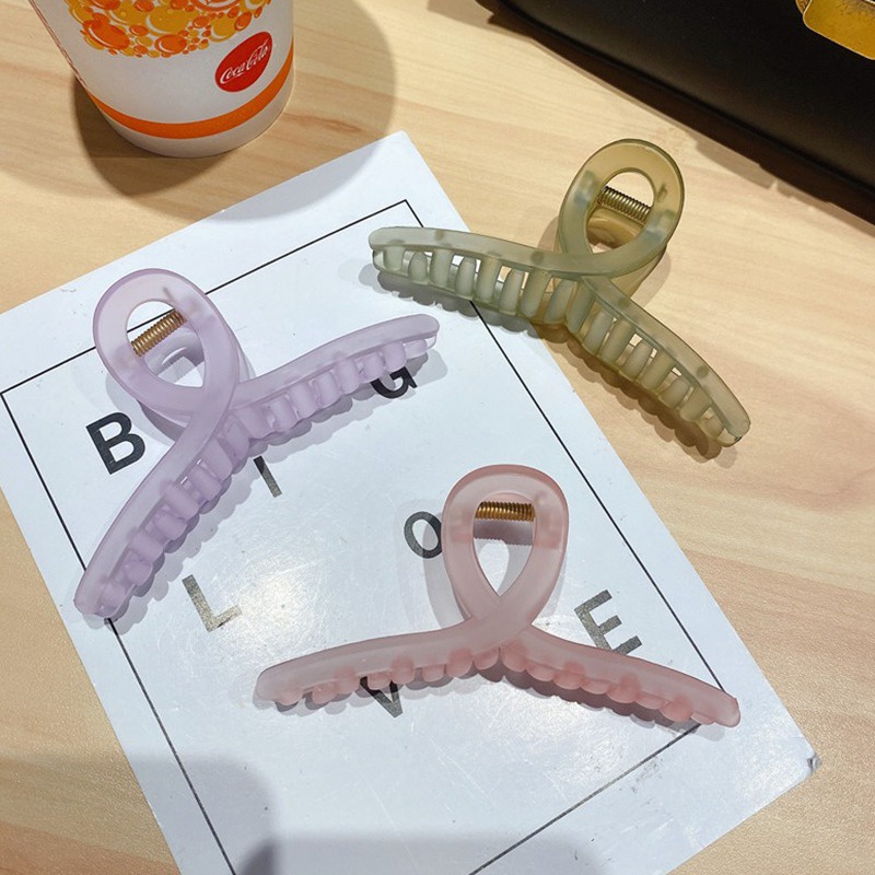 Kẹp Tóc Hình Đuôi Cá Mập Nhiều Màu Sắc Phong Cách Hàn Quốc Thời Trang Mùa Hè Cho Nữ