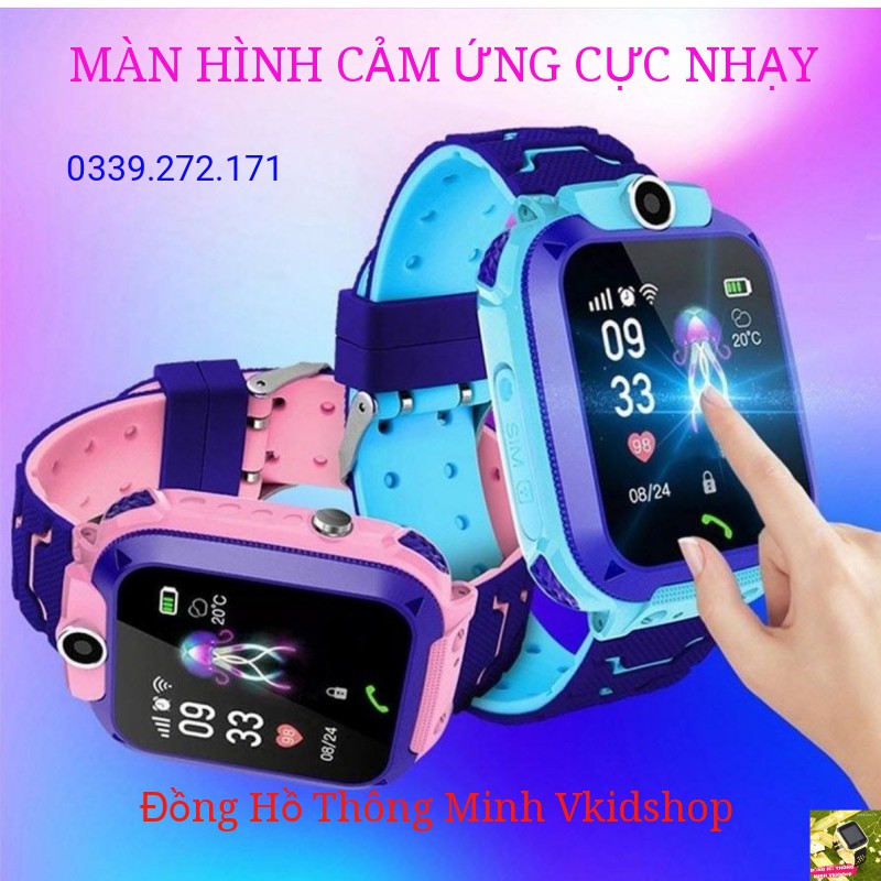 Đồng Hồ Thông Minh Chống Nước cho Trẻ Em NK28- Tặng Sim 4G+ Củ Sạc (Hot 2019)