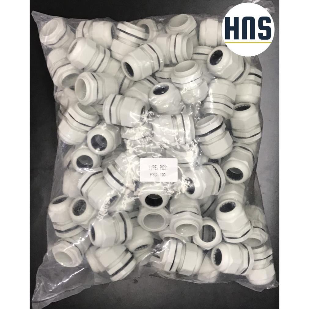10 ốc siết cáp nhựa PG13.5, PG16, PG21