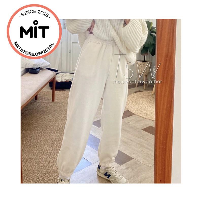 Quần jocgger nhung tăm QC ( 4 màu nâu , be , xám , đen )