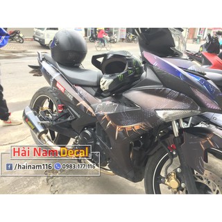 Tem Trùm Exciter 150 Black Panther