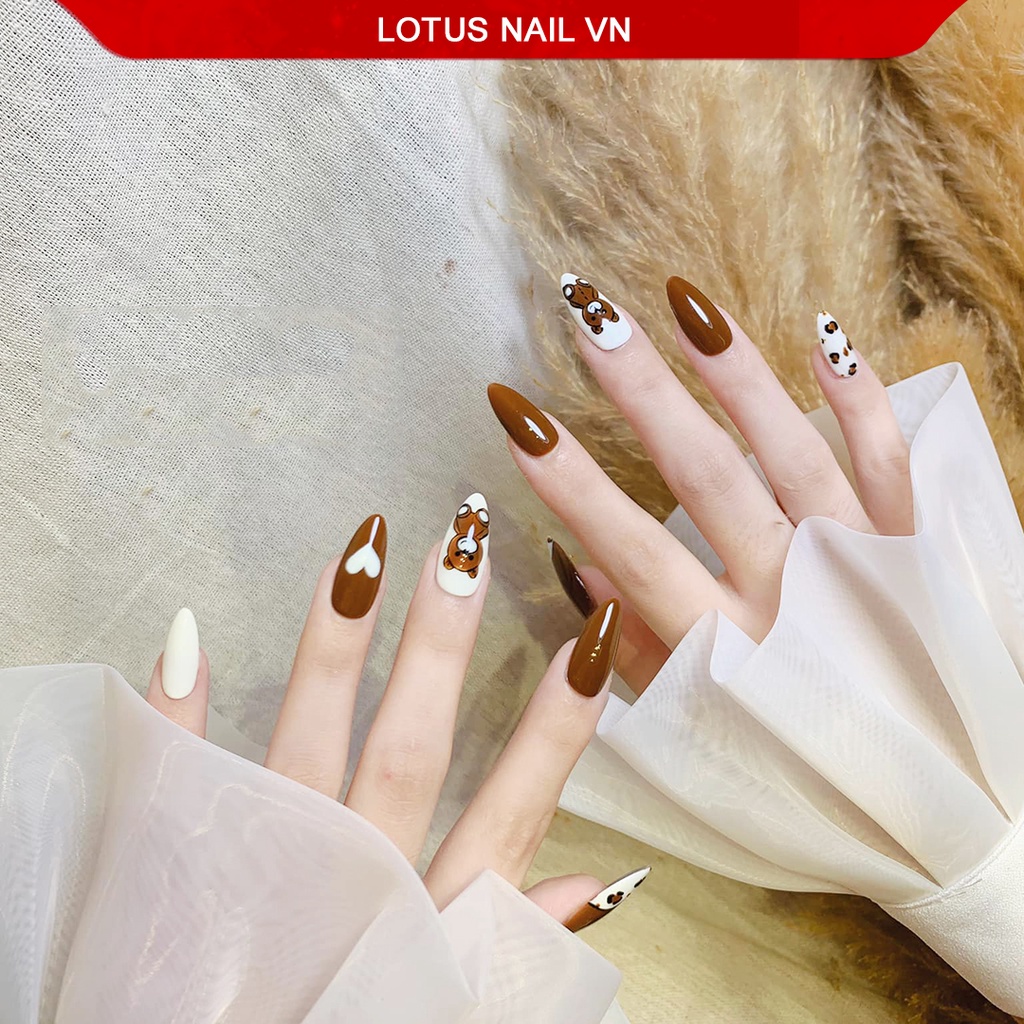  Sơn gel Lotus Hàn Quốc cao cấp chai đỏ - tone màu phổ thông cho tiệm nail