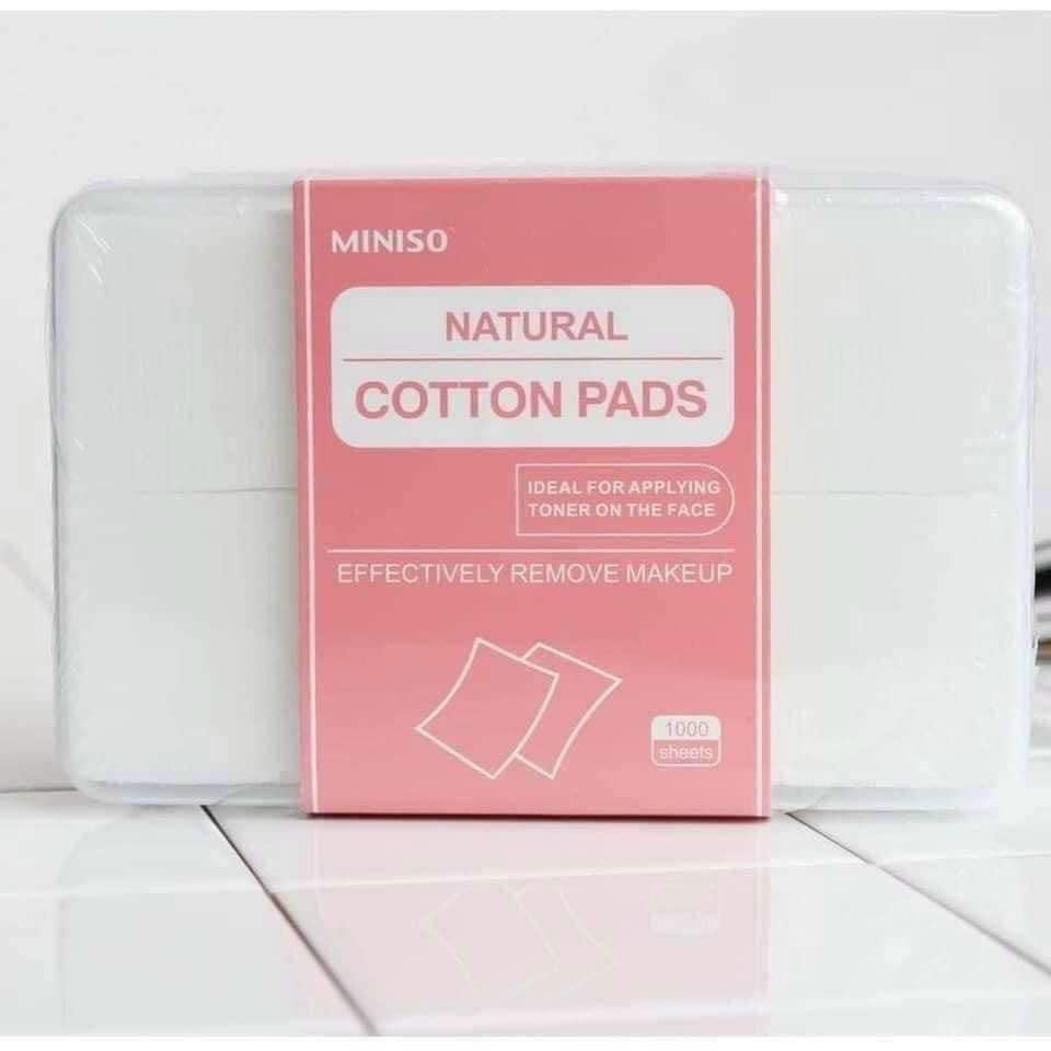 Bông tẩy trang Miniso 1000 miếng