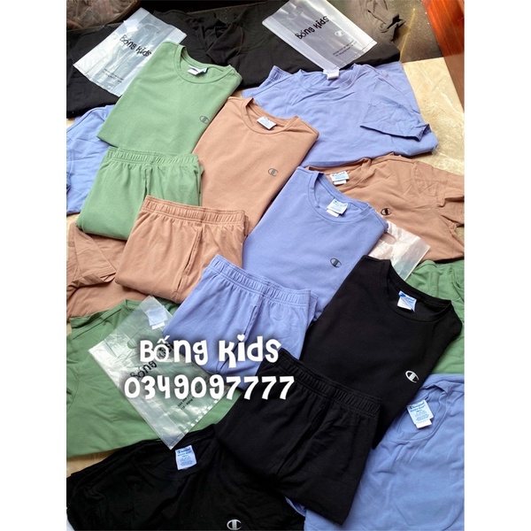 Bộ Hè Nam Nữ Cotton LogoC CPO