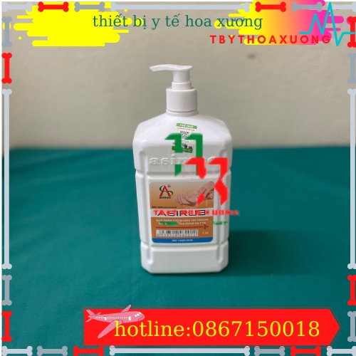 Thùng 20 Chai Nước Rửa Tay Khô Sát Khuẩn ASIRUB Chai 500ml