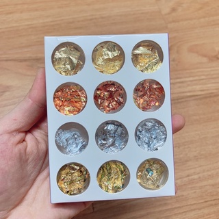 Giấy bạc nhún 4 màu, giấy nhún