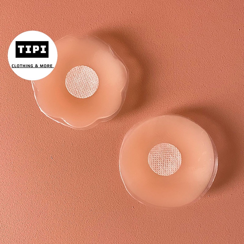 Bán Lẻ Miếng Dán Ngực Chống Lộ Nhũ Hoa Chất Liệu Silicon Và Giấy F1