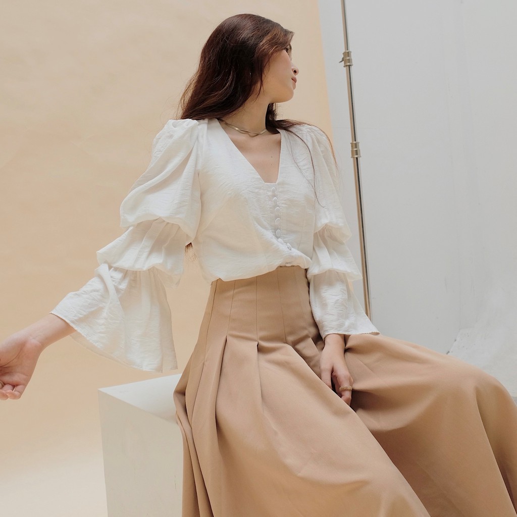 Áo tay bồng LAMUSE thiết kế sang chảnh (Grande Blouse)