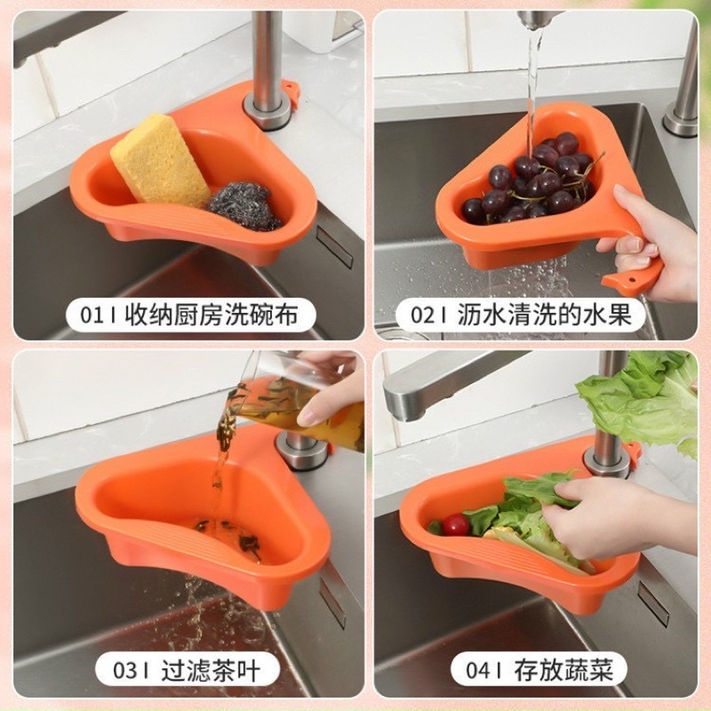 Khay Lọc Rác Bồn Rửa Bát - Rỏ đựng đồ tiện dụng