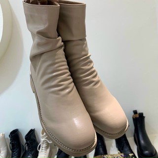 🌈😍🤩 Boot thu đông 2020 cổ nhăn gót thấp cao cấp🌼🤩🦚