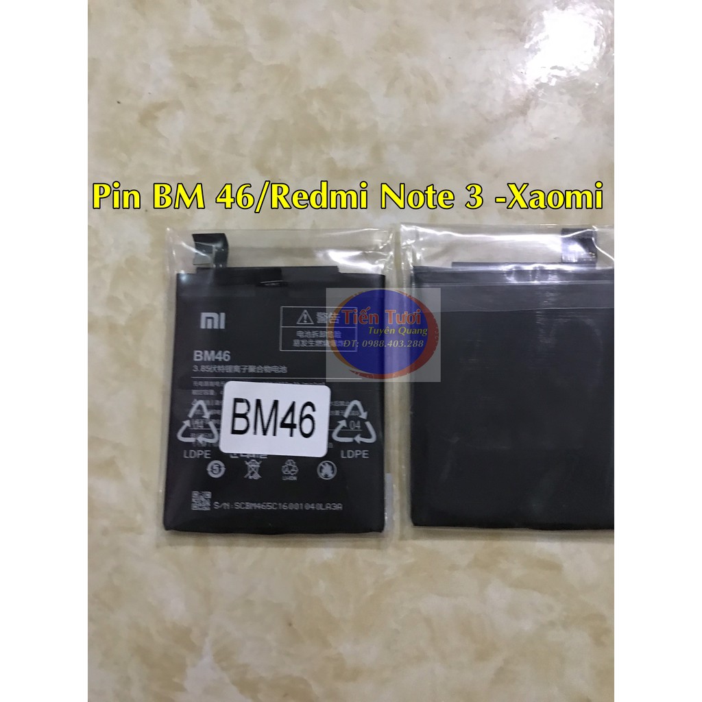 Pin BM 46 -Redmi Note 3 Xiaomi