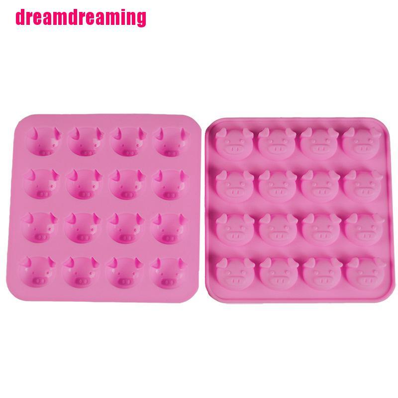 Ốp Điện Thoại Silicone Hình Chú Heo Dễ Thương
