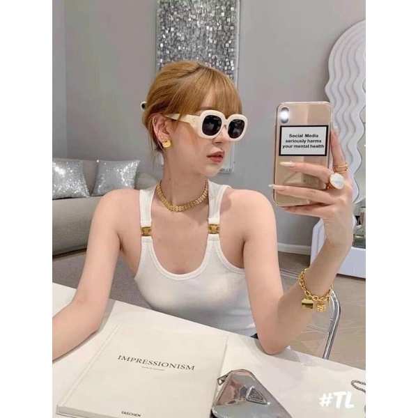 Áo 3 lỗ dây tag siêu xinh