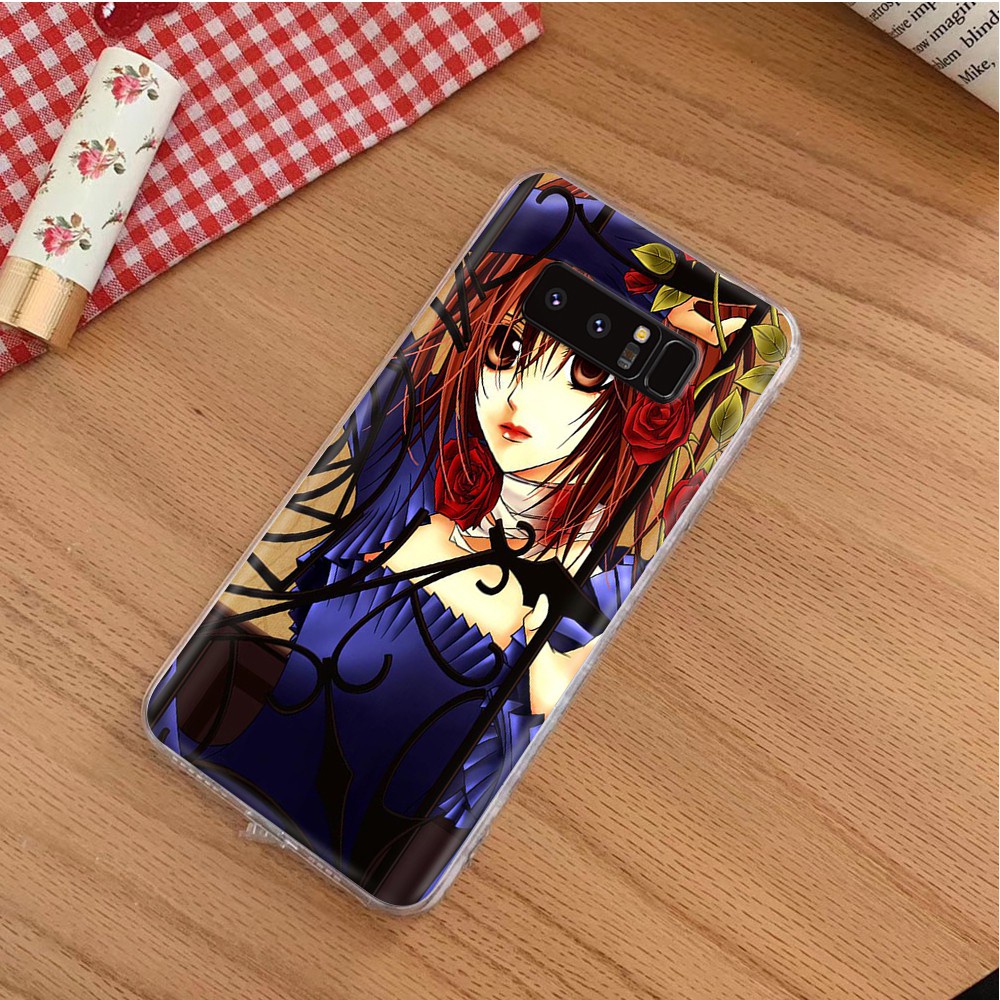 Ốp Điện Thoại Trong Suốt Họa Tiết Vampire Knight Độc Đáo Cho Iphone 6s 6 7 8 Plus 5 5s Se 5c 4 4s At140