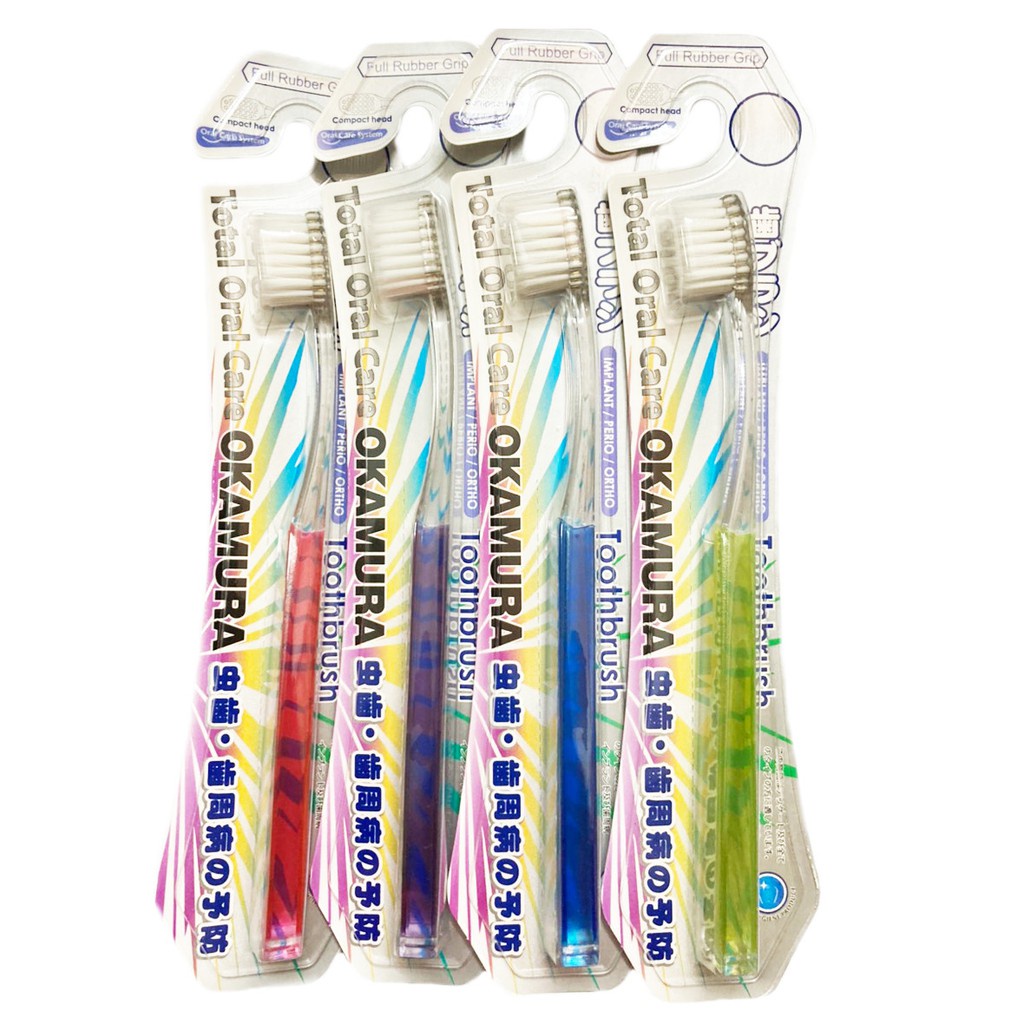 Bàn chải đánh răng Okamura lông mềm siêu sach, Chất lượng nhật bản