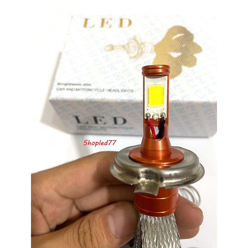 [BẢO HÀNH 1 Năm] Đèn pha led CYT siêu sáng, Đèn led đuôi công tản nhiệt gắn cho xe ga xe số