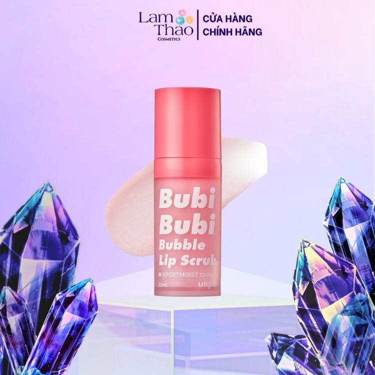 Gel Sủi Tẩy Tế Bào Chết Siêu Mềm Môi Unpa Bubi Bubi Bubble Lip Scrub ( Mẫu Mới )