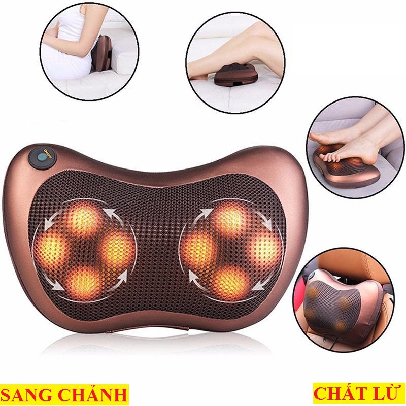 NEW! GỐI MASSAGE HỒNG NGOẠI THẦN THÁNH MAGIC 2 CHẾ ĐỘ MASSGE THƯỜNG VÀ MASSGE HỒNG NGOẠI GIẢM ĐAU NHỨC ĐÁ BAY MỎI MỆT