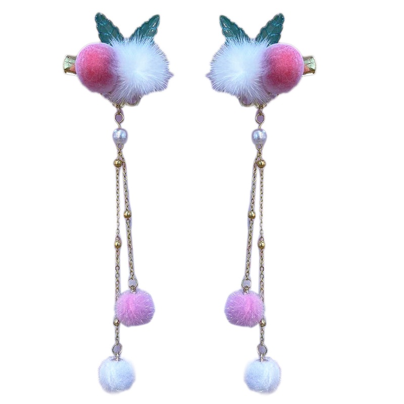 Kẹp Tóc Đính Hoa Ngọc Trai Giả Phong Cách Vintage