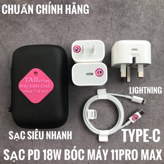 Bộ Sạc 18w Bóc Máy IPhone 11Max Pro