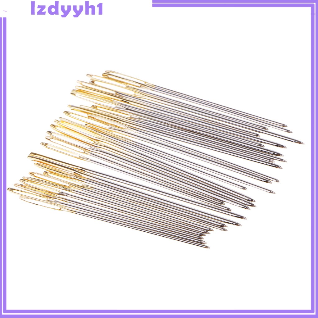 Bộ 20 / 30 / 100 Kim Khâu Mắt To Size 22 24 26 28