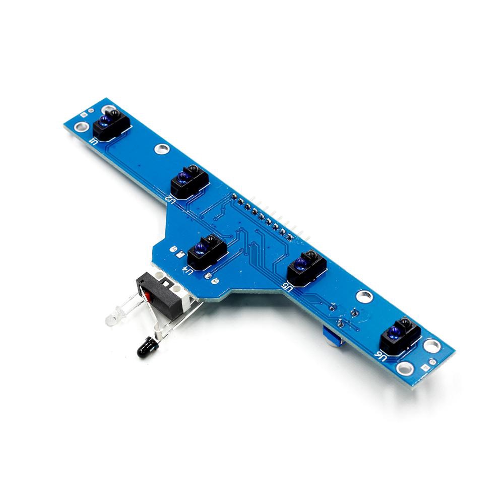 5 Channel Tracing Sensor Module IR Infrared Detector Tracking Line Obstacle Avoidance Sensor Module For Smart Car Robot | BigBuy360 - bigbuy360.vn