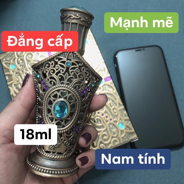 [Chính Hãng] Tinh Dầu Nước Hoa DUBAI LIMITED IBHAAR Bí Quyết Của Đàn Ông Lý Tưởng 18ml