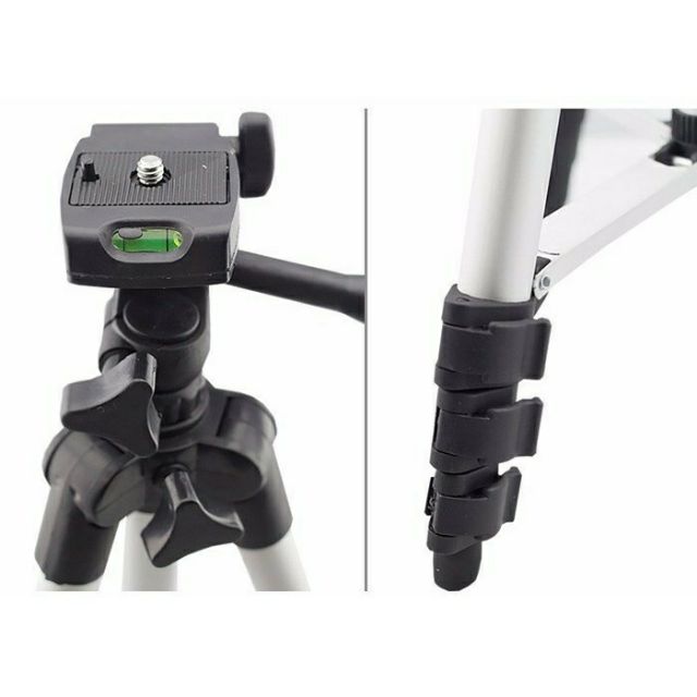 Giá Đở Điện Thoại Quay Phim Chụp Ảnh Tripod 3110  kèm kẹp điện thoại