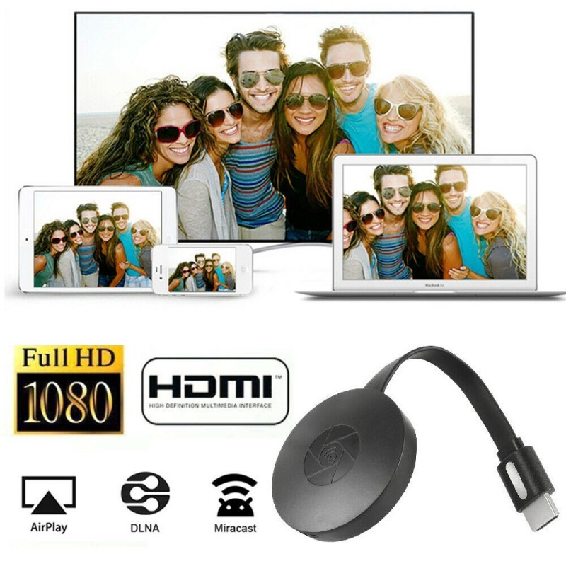 GOOGLE Bộ Chuyển Đổi Âm Thanh Không Dây Voll - Chromecast G2 Tv