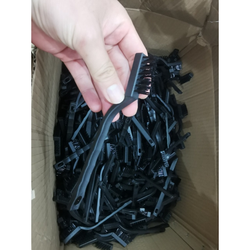 Combo Bàn Chải Vệ Sinh Đa Năng Chất Liệu Nylon Dùng Chà Rửa Tiện Lợi
