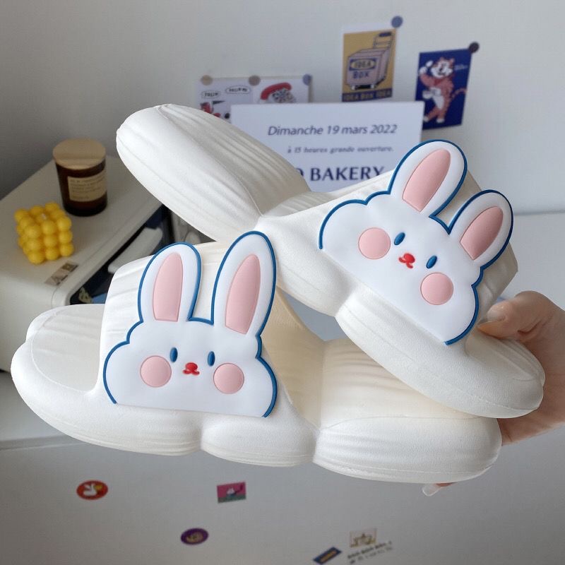 Dép thời trang nữ móng ngựa mẫu thỏ dễ thương fullsize