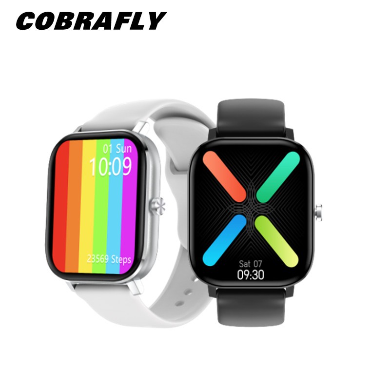 Đồng Hồ Thông Minh Cobrafly Dt36 Ecg 1.75 Inch Màn Hình Hd Cảm Ứng Đầy Đủ Có Bluetooth Không Thấm Nước Đo Nhịp Tim