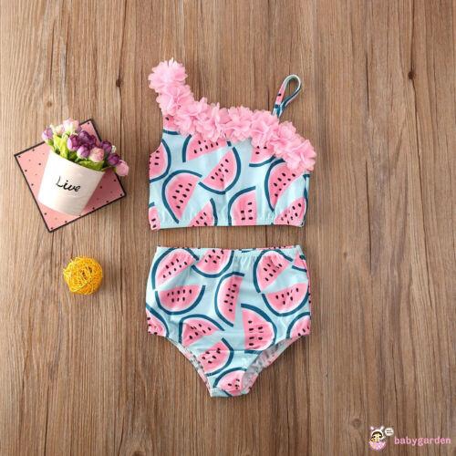 Bộ Đồ Bơi Bikini In Hình Dưa Hấu Dễ Thương Cho Bé Gái 1-5 Tuổi