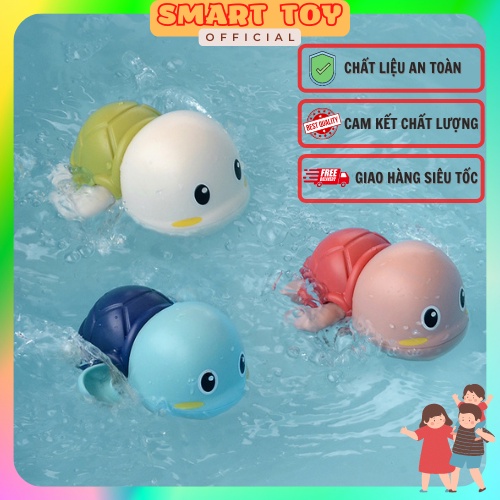 Rùa bơi vặn cót, đồ chơi nhà tắm rùa bơi dưới nước cho bé vui chơi, vận động khỏe mạnh