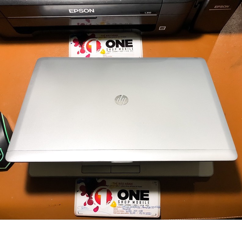 Laptop HP Folio 9470M Core i5 Vpro 3347U, Ram 8Gb, ssd 256Gb , vỏ nhôm siêu mỏng , phím led sáng sang trọng.