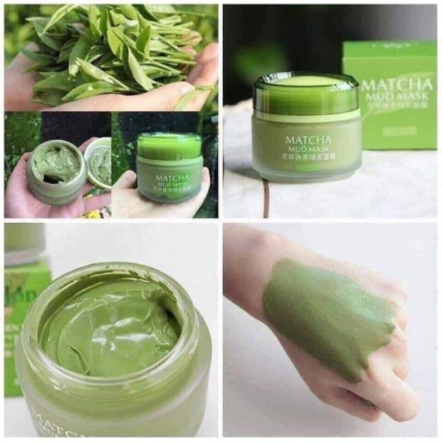 Mặt nạ trà xanh Matcha lẻ giá sỉ