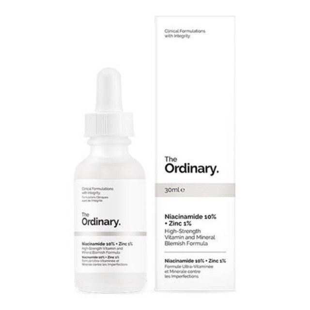 Bill Anh Tinh chất The Ordinary Niacinamide 10% + Zinc 1% giảm kích ứng cho da mụn | Thế Giới Skin Care