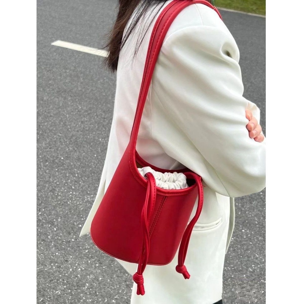 Túi Xách Dây Rút Thiết Kế Đơn Giản Phong Cách Hàn Quốc Cho Mẹ Bỉm Sữa