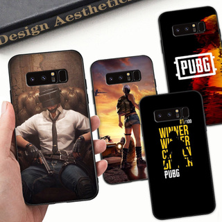 Ốp Điện Thoại Dẻo Viền Đen Họa Tiết Game Pubg Độc Đáo Cho Iphone 12 Mini Pro X Xs Max Yu176