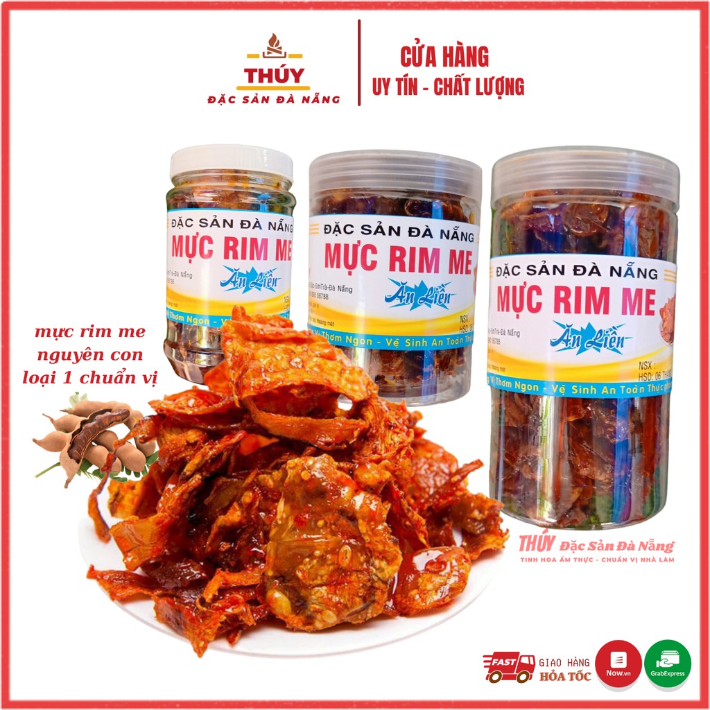 Mực rim me nguyên con chuẩn vị Thúy  Đặc Sản Đà Nẵng