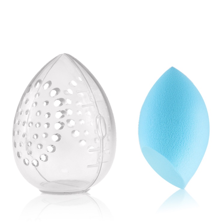 1 Hộp Đựng Mút Trang Điểm Hình Trứng Thoáng Khí