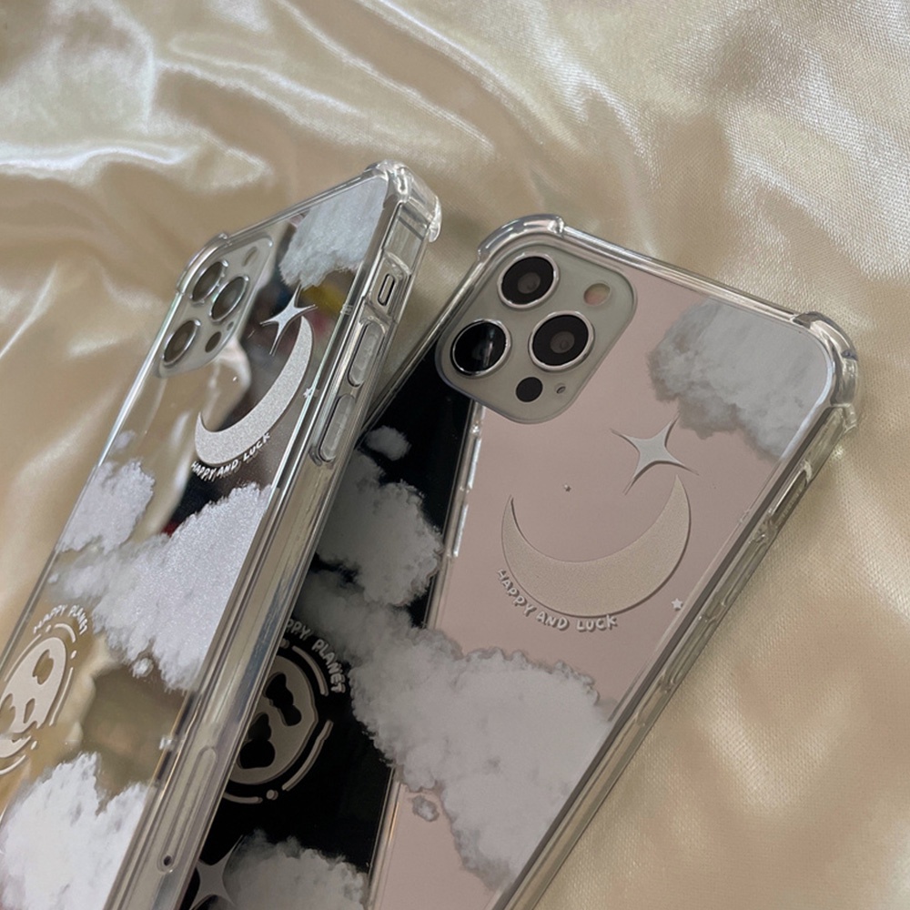 Ốp ĐiệN ThoạI KiểU Gương Trang ĐiểM Cho IPhone 14 13 12 11 Pro Max X Xs XR 8 7 Plus