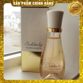 HÀNG HOT Nước hoa Suddenly Madame Glamour 50ml – Hương cây cỏ thực vật