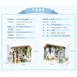 Nhà mô hình lắp ghép 2