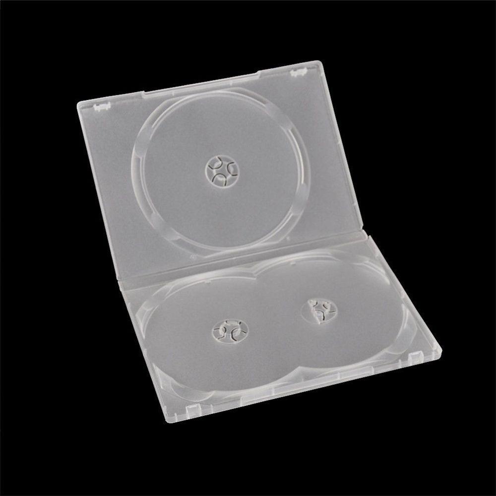 Túi Nhựa Đựng Đĩa CD 3 Ngăn Tiện Lợi