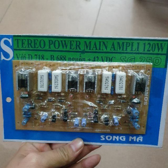 Bo công suất âm ly 4 sò 120w phương nam