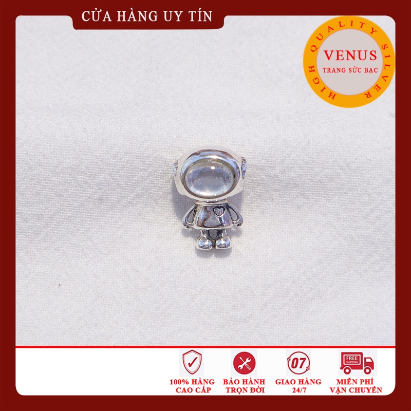 [Charm bạc 925 cao cấp] Charm du hành gia- Mã sản phẩm VENUSDHG